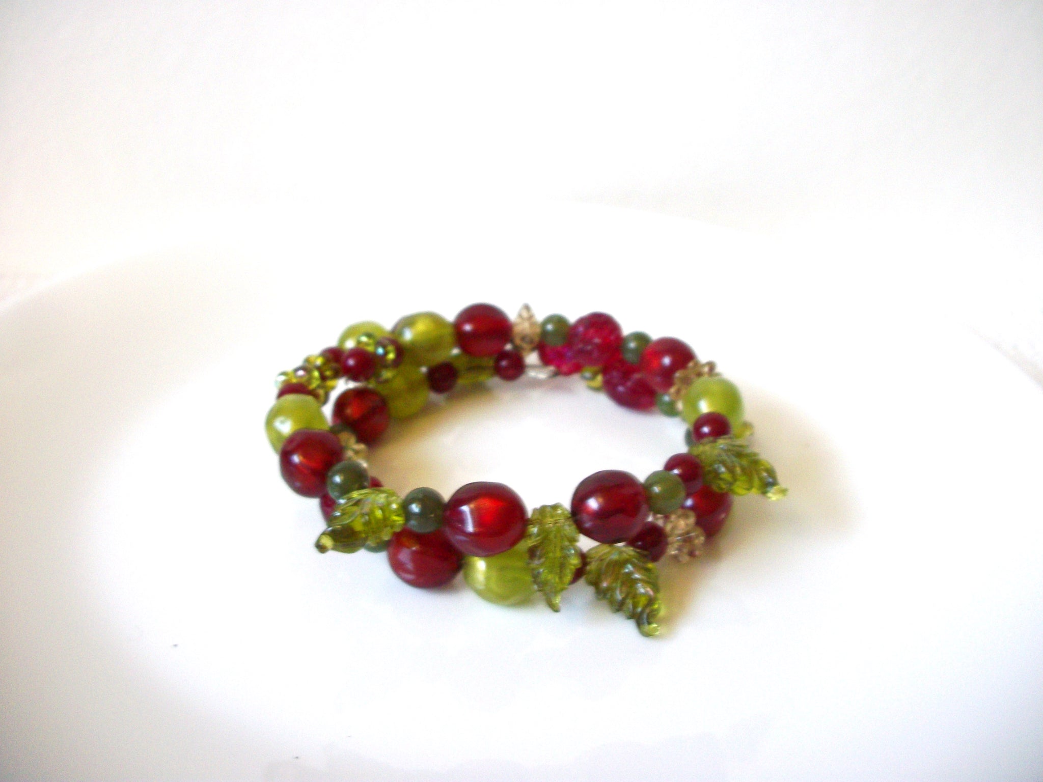 Retro Floral Leaf Bracelet 92020