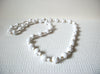 Retro Hand Molded White Necklace 92320