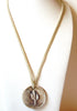 Vintage Native Cactus Stone Necklace 92420