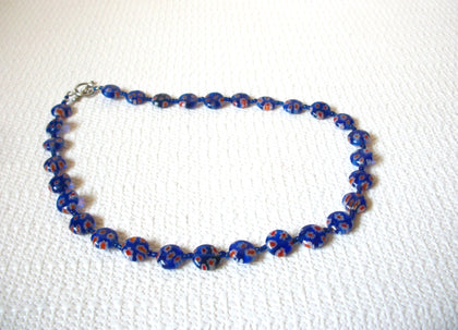 Vintage Millifiori Glass Necklace 92420