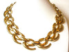 Vintage Gold Toned Link Necklace 92420