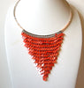 Retro Orange Necklace 92520