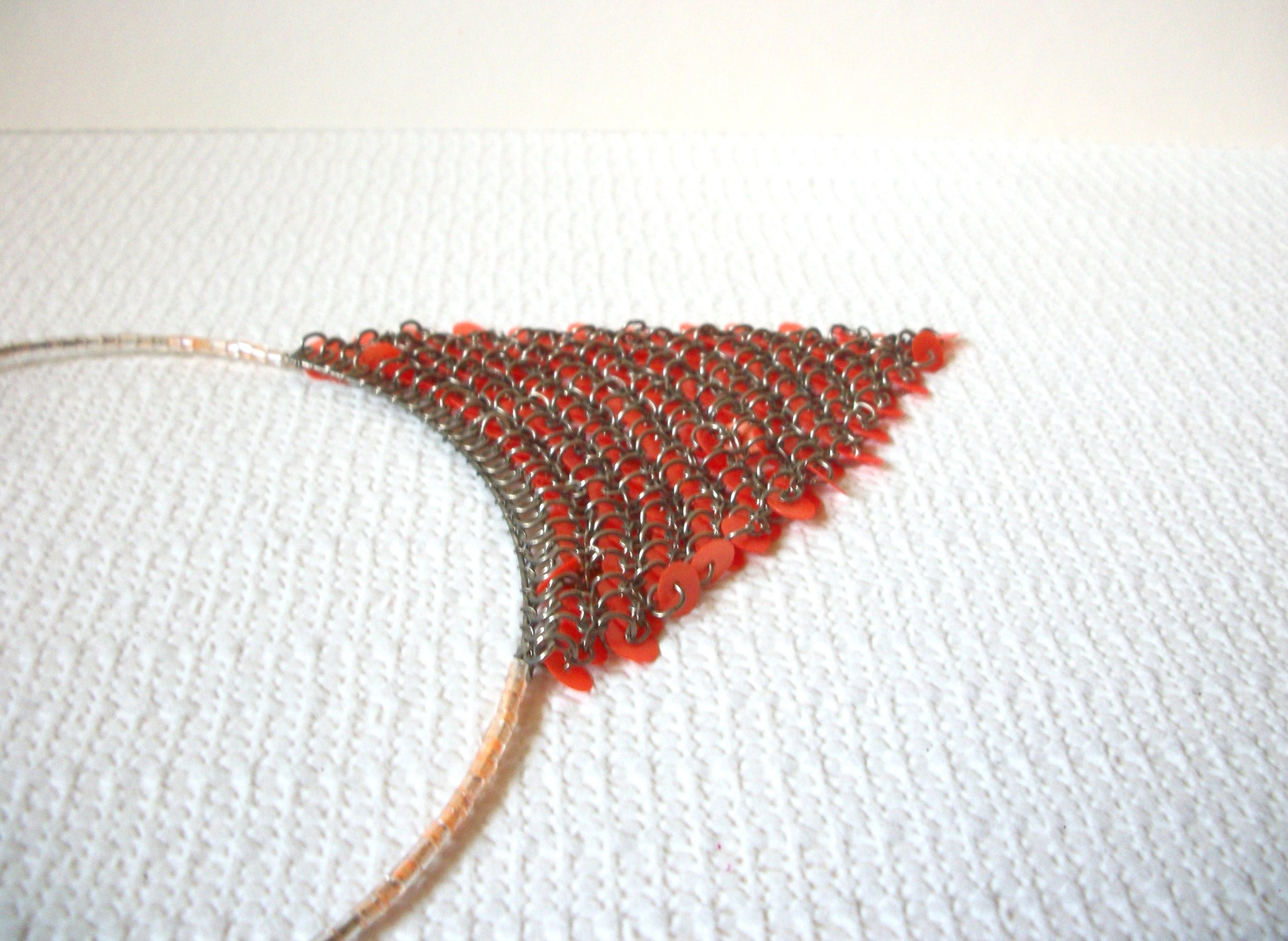 Retro Orange Necklace 92520