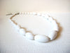 Retro Chunky White Necklace 92620