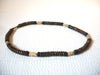 Vintage Wood Nut Necklace 92820