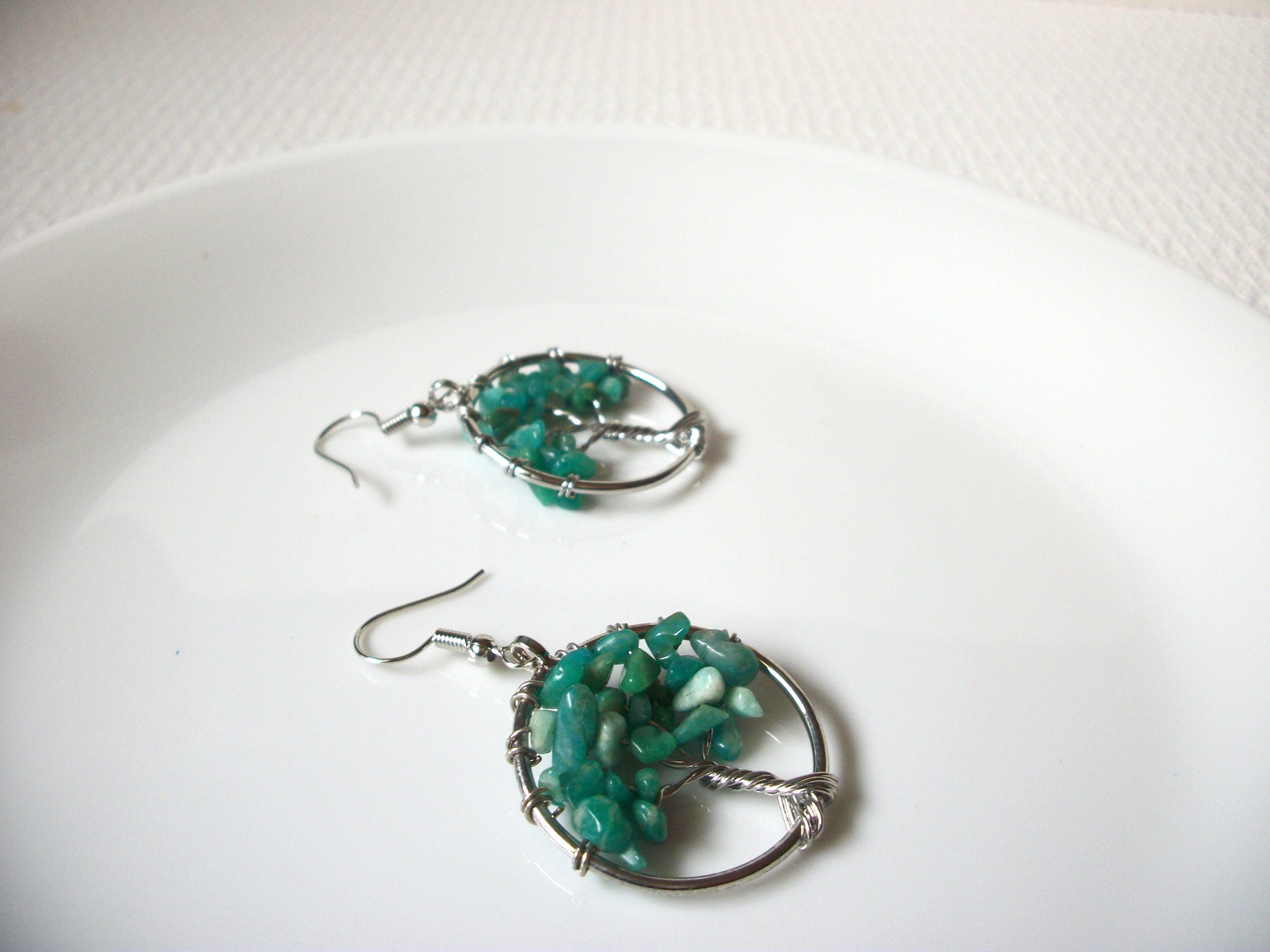 Tree Of Life Aventurine Earrings 93020