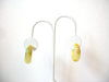Vintage Yellow Hoop Earrings 100220