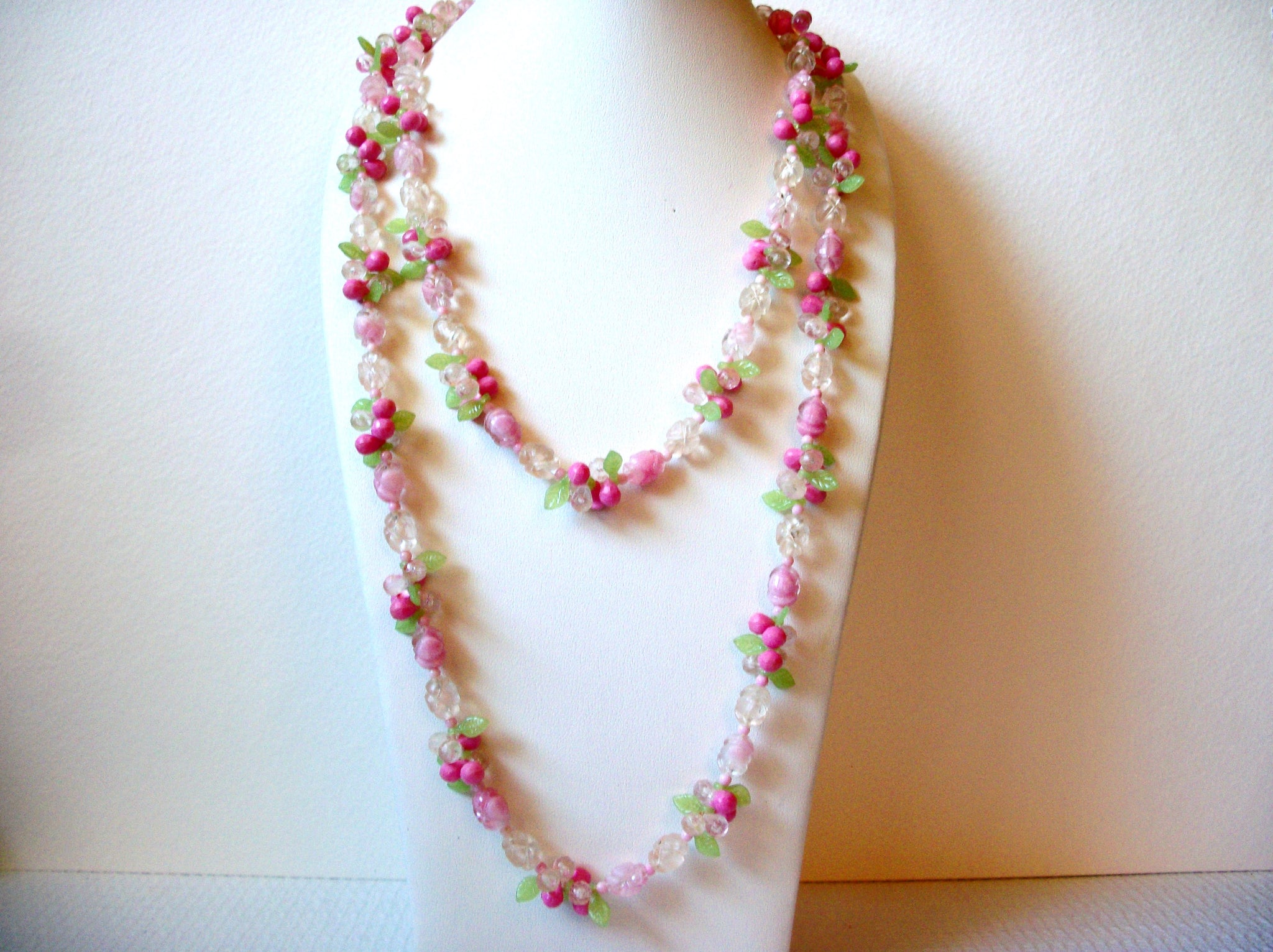 Vintage Romantic Flower Necklace 100320