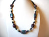 Fair Trade African Krobo Stone Glass Pearls Necklace 100520