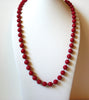 Retro Red Necklace 100520