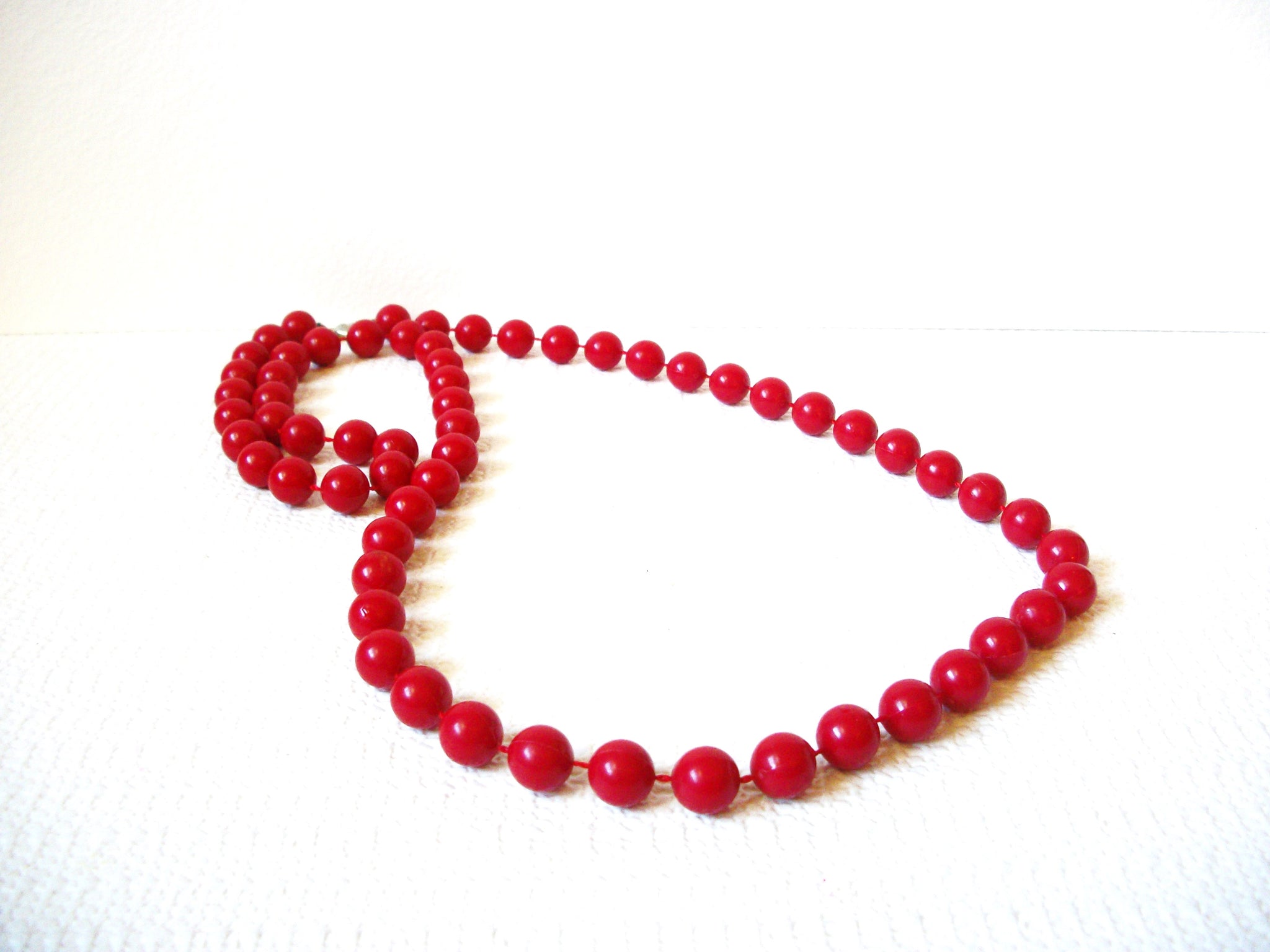 Retro Red Necklace 100520