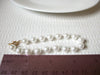 Retro White Faux Pearl Bracelet 100620
