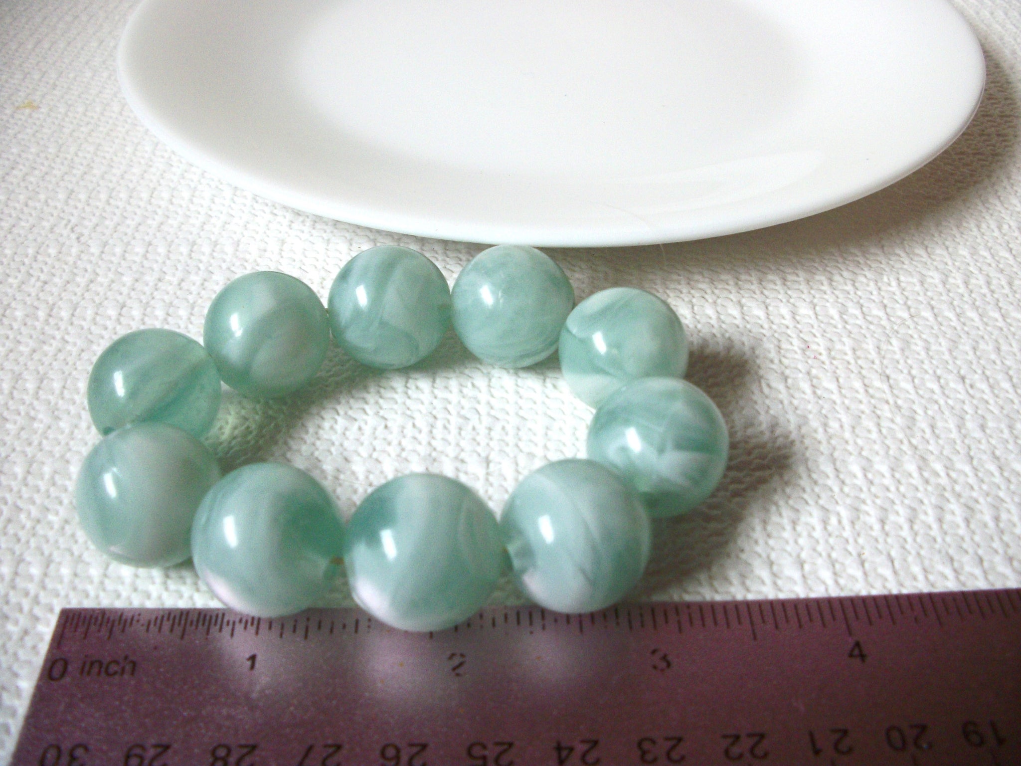 Retro Cloudy Blue Bracelet 100620