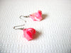Retro Pink Shell Earrings 100820