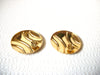 Retro Yellow Gold Earrings 100820