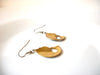 Vintage Cloisonne Coy Fish Earrings 100820