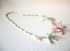 Vintage Pastel Shell Spears Mother Of Pearl 22 Inch Necklace 123016