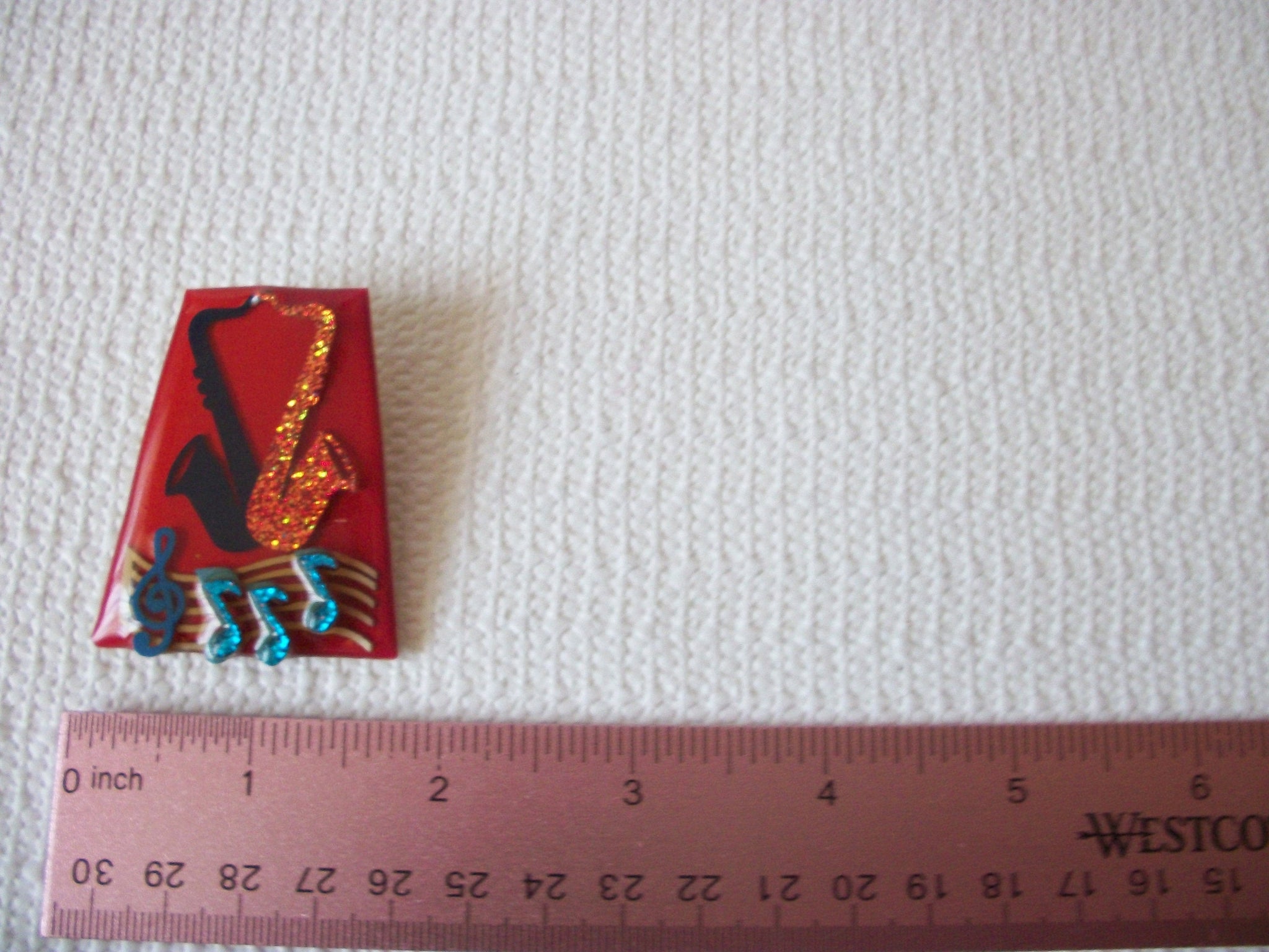 RARE Lucinda Music Pin, Designer Lucinda 71218T