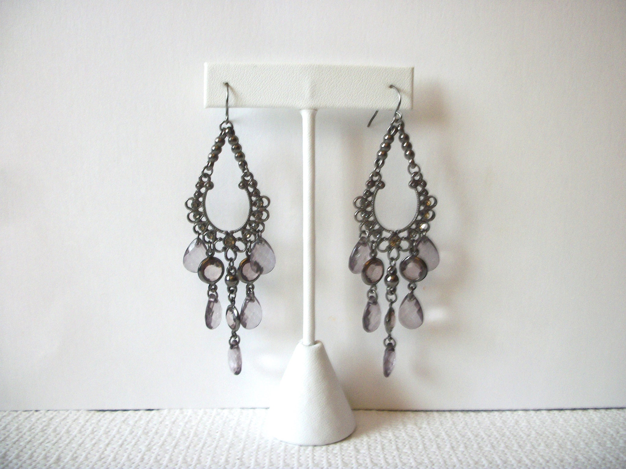 BOHO Bohemian Chandelier Translucent Glass Earrings 71218T
