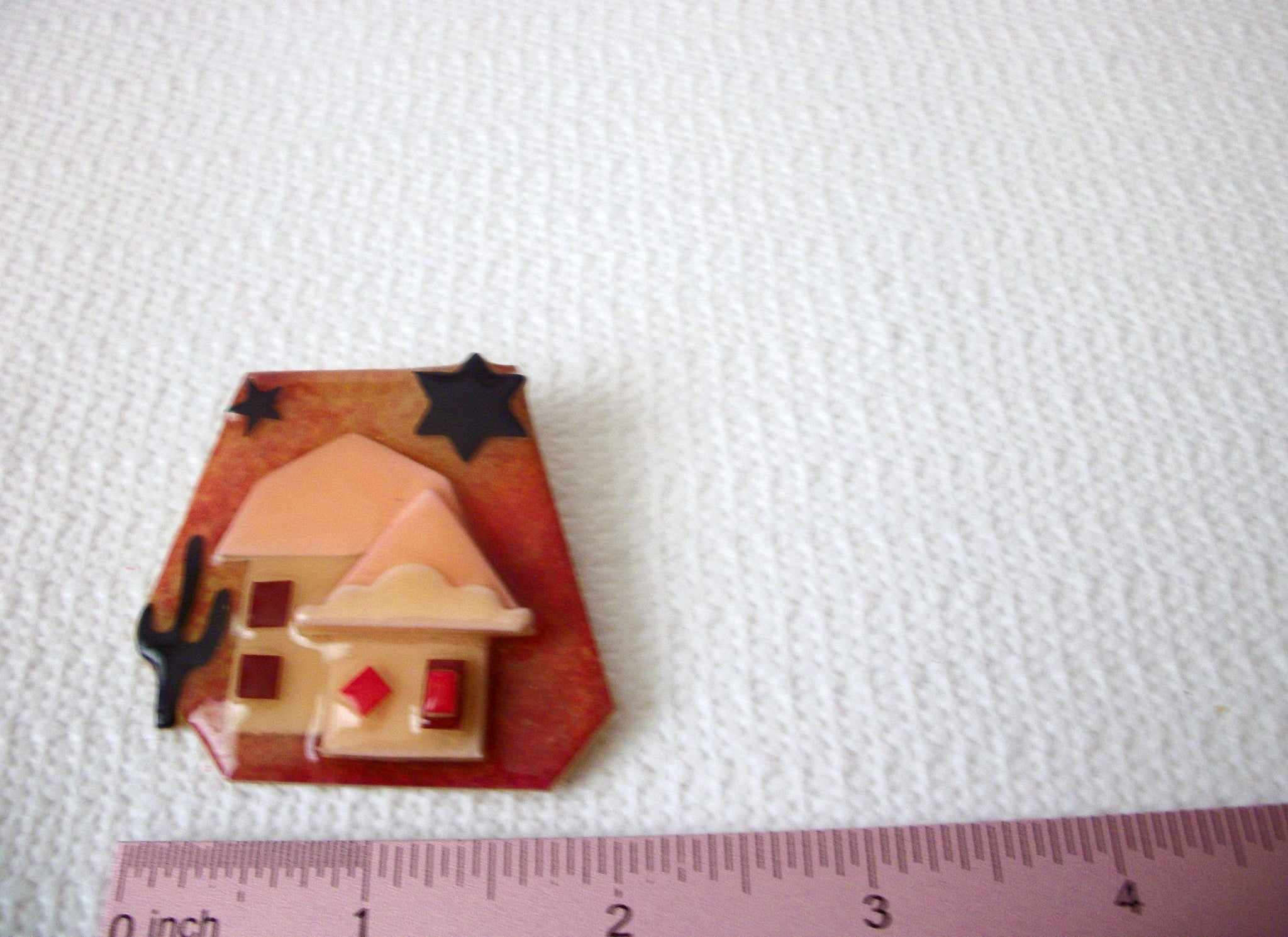 LUCINDA Black Stars Cactus House Pins 71218T