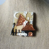 RARE Hard To Find Lucinda  Halloween House Pins Ghost Little Moon Glittery  61318
