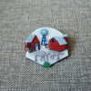 RARE Lucinda House Pins Farm Windmill Horses Land 021321