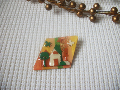 Vintage Lucinda House Pins, Butterflies Glitter Sky Happy Spring 021321