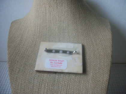 RARE Lucinda House Pins, Highly Detailed Christmas Tree Wreath Little Cat Festive Glitter 021321