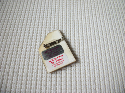 Vintage Lucinda House Pins, Highly Detailed Love Birds Nature Good Life Glitter 021321