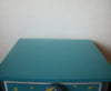 Vintage Hand Painted Jewelry Box Made From Wood C300