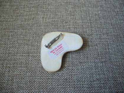 RARE Lucinda House Pins Blue Cloud Butterflies Growing Tulips Relax Enjoy 42617