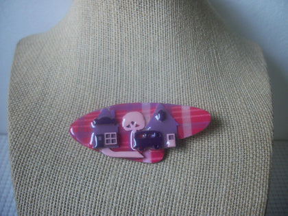 RARE Lucinda House Pins, Love Pink Valentine`s Day Highly Detailed 021321