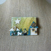 Hard To Find Lucinda St Patrick`s Day House Pin Pot Of Gold Irish Clover Shamrock 61318