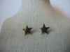 KYLIE Hand Made Tortoise Stud Star Earrings 40220