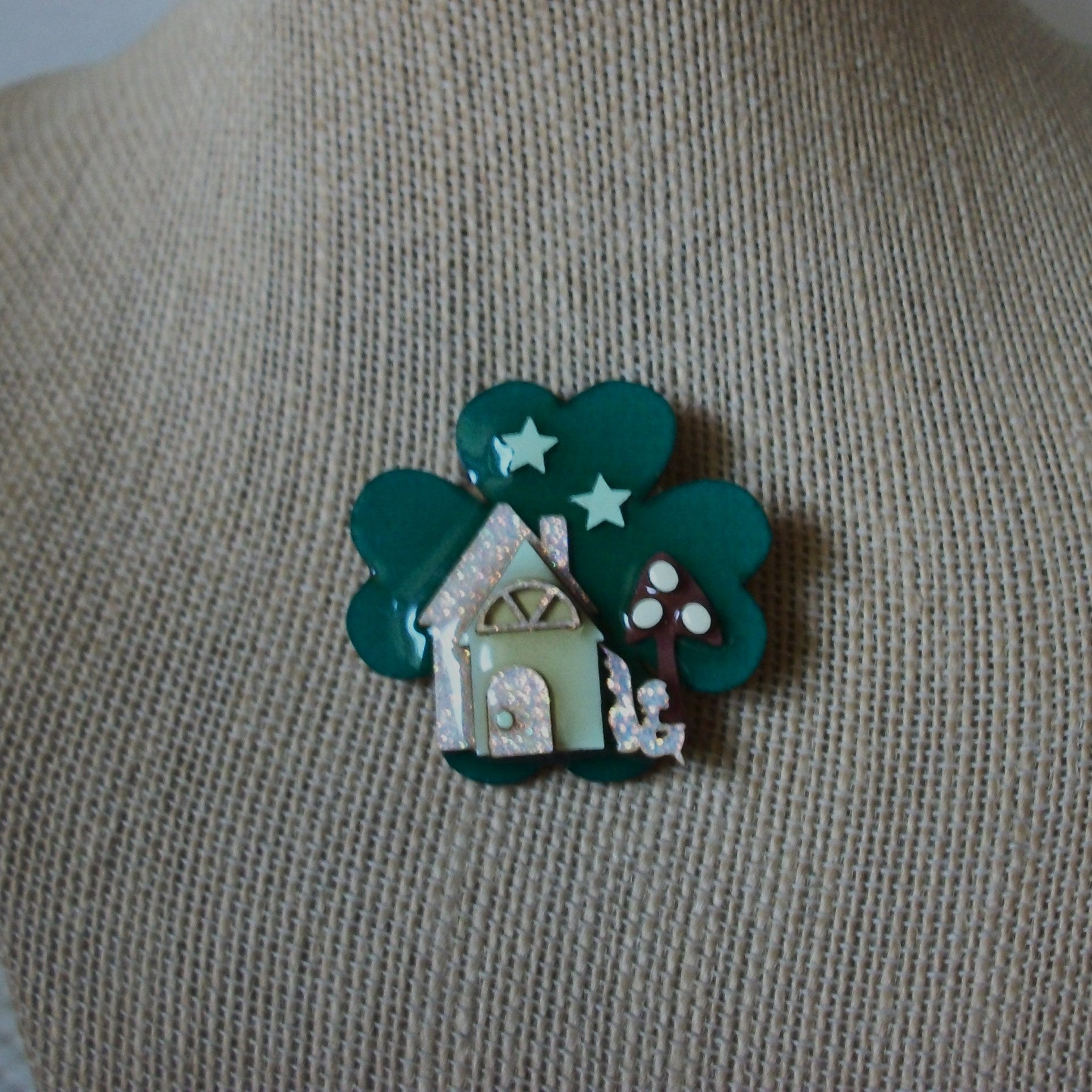 Hard To Find Lucinda House Pins, Shamrock Irish St. Patrick`s Day 021321