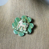 RARE Hard To Find Lucinda Luck Of The Irish Shamrock Clover Glittery Leprechaun 61318