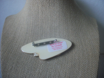 RARE Lucinda House Pins, Love Pink Valentine`s Day Highly Detailed 021321