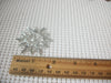 Vintage Jewelry Beautiful Snowflake Aurora Borelias Crystals Silver Tone Brooch Pin 52017