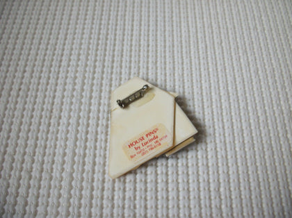 Vintage Lucinda House Pin, Sweet Home Here To Stay Forever 021321