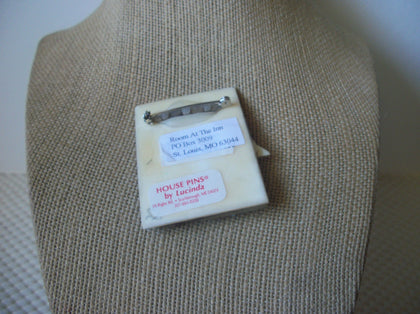 Pretty RARE Vintage Lucinda House Pins Blowing Wind Tree Glitter Fall Lucinda Pins 41017