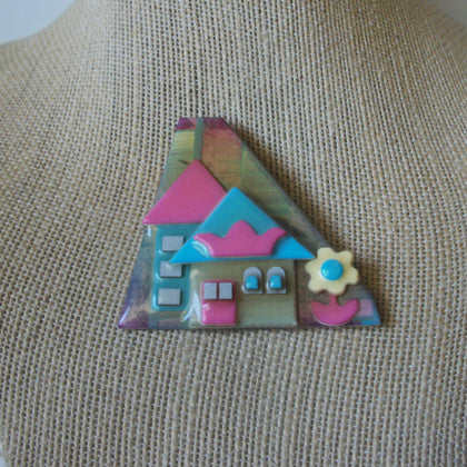 Vintage Lucinda House Pins, Pastels Daisy Flower Calm Quiet 61318