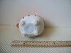 Adorable Hand Painted Orange White Black Striped Kitty Bank Ceramic C300