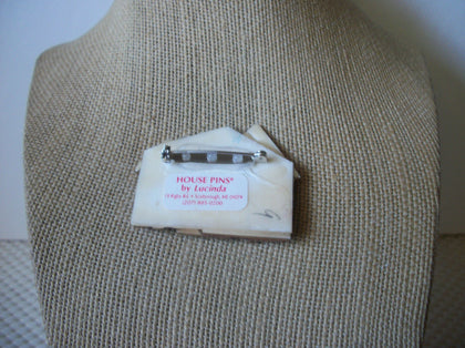 Vintage Lucinda House Pins Love Happiness Pink Cherry Tree Little Dog Hears Fire Hydrant 021321