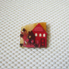 Highly Detailed Lucinda House Pins, Red Leaves Flowers Tulips Happy Times 61318