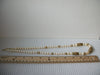 Signed 1928 Company  Glass Pearls Gold Tone Open Cut Metal Beads 24" Chain Necklace 030521