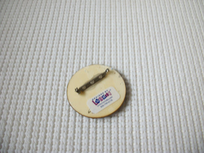 Vintage Lucinda Woman Pins, Highly Detailed Celebrating Life Love Glitter 021321