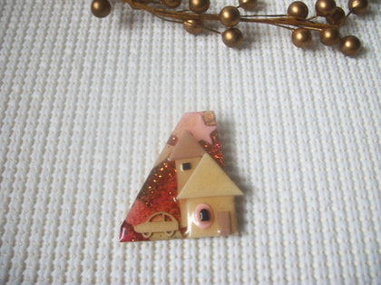 Vintage Lucinda House Pins, Love Heart Happy Valentine`s Day 021321