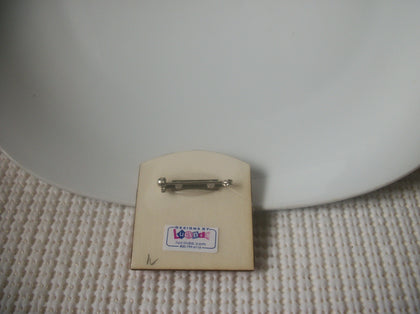 Vintage Designs By Lucinda Book Pin Read Child Little Dog Reading A Book 021321 Hard To Find