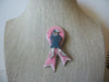 Vintage Lucinda Pins, Pink Ribbon, Awareness, Designs By Lucinda 021321