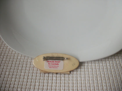 RARE Lucinda House Pins Love Pink Valentine`s Day Glitter 021321